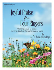 Joyful Praise for Four Ringers Handbell sheet music cover Thumbnail